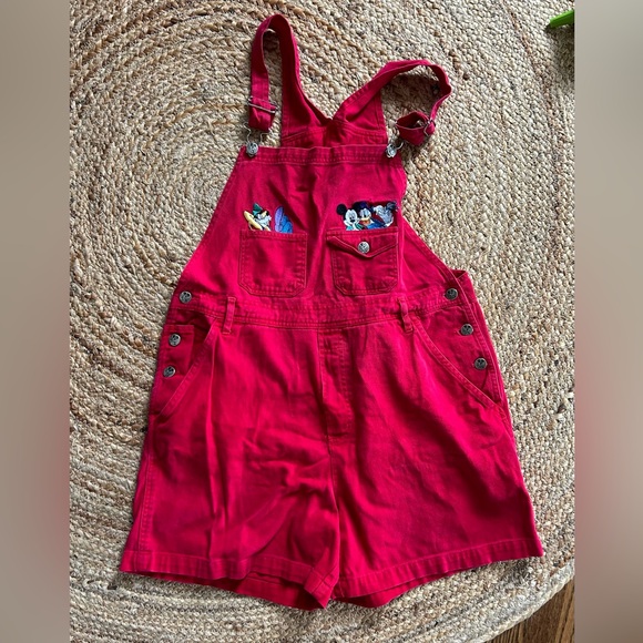 *SOLD* Vintage Disney Character Utility Overalls (Womens) - Picture 1 of 5
